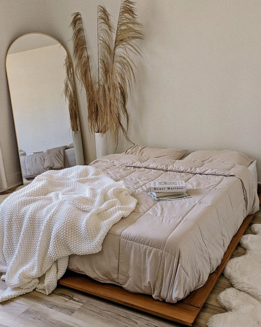 Guest Room Bedding for Fall Weekends - Bare Home