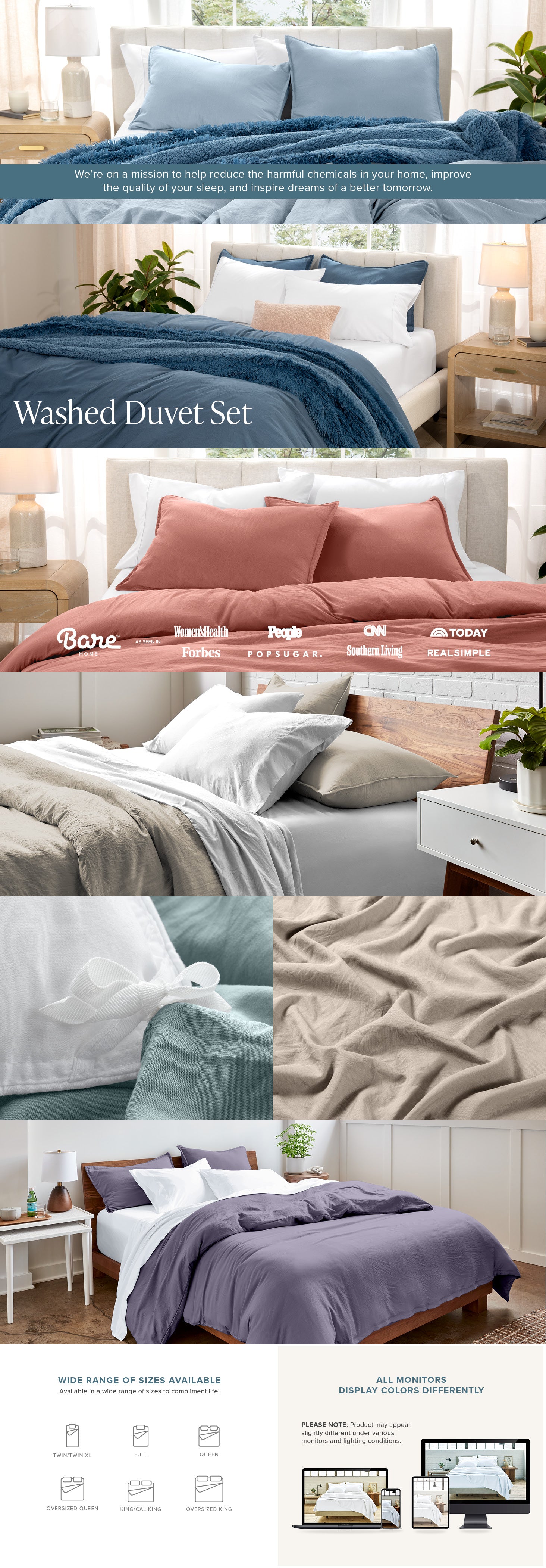 Washed Duvet EBC