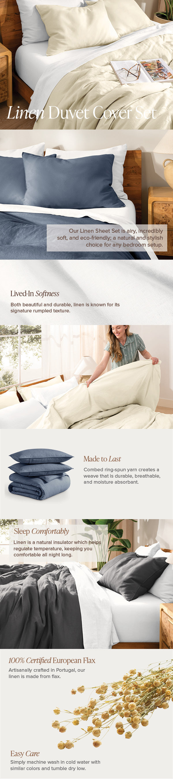 Linen Duvet Mobile EBC