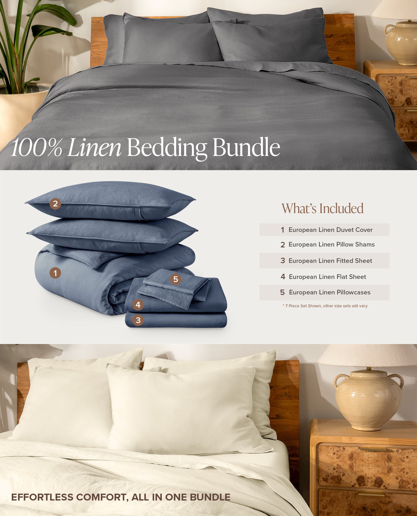 Linen Bedding Bundle EBC Desktop
