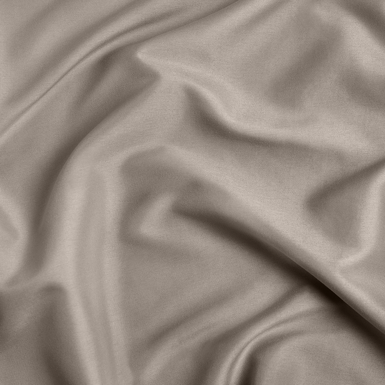 Close-up of gray sheet fabric texture