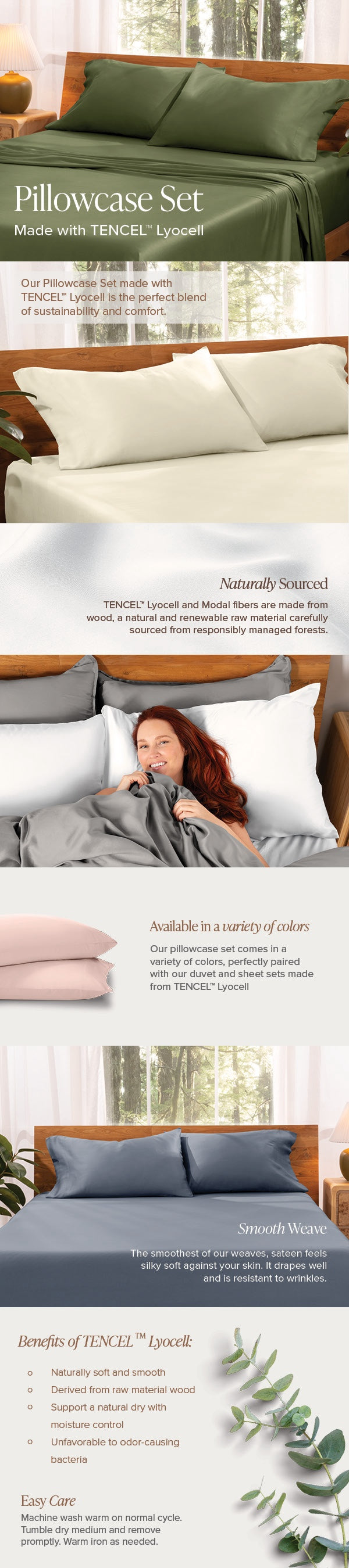 Tencel Pillowcase EBC Mobile