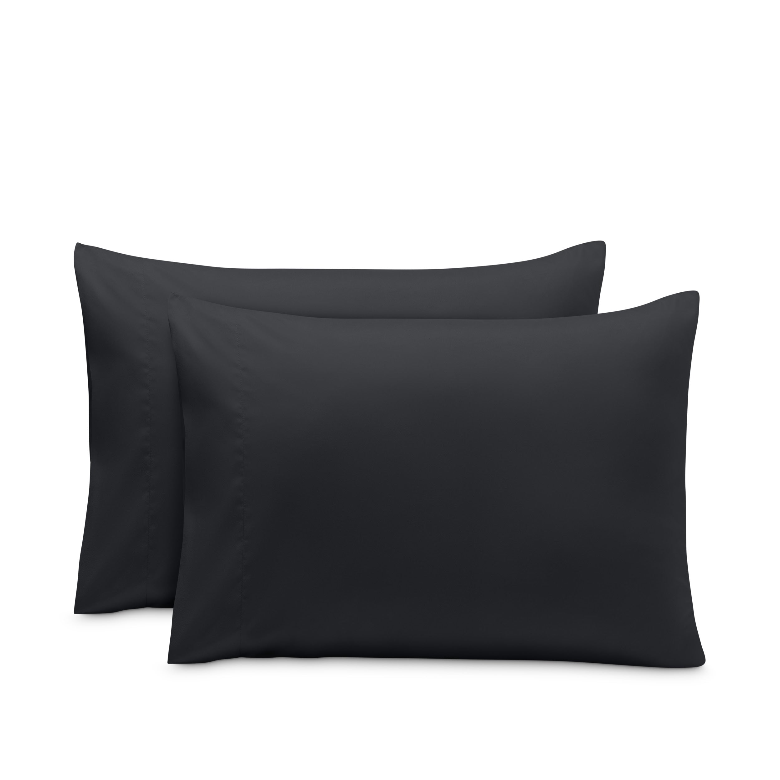 2 pillowcases on pillows