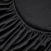 Close-up of a fitted sheet