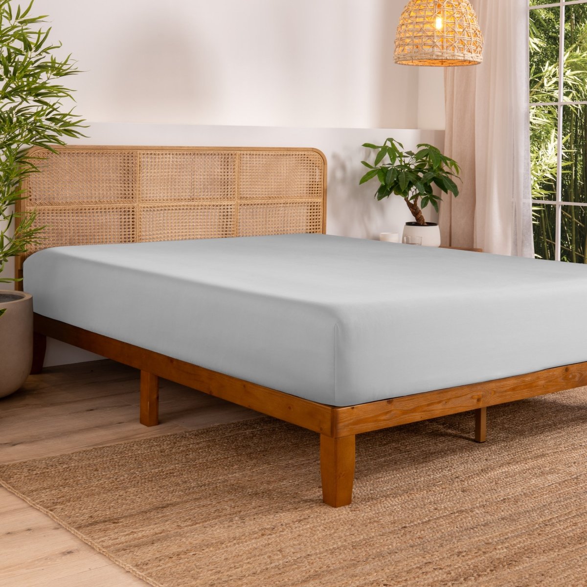 Rayon From Bamboo Fitted Sheet - Bare Home