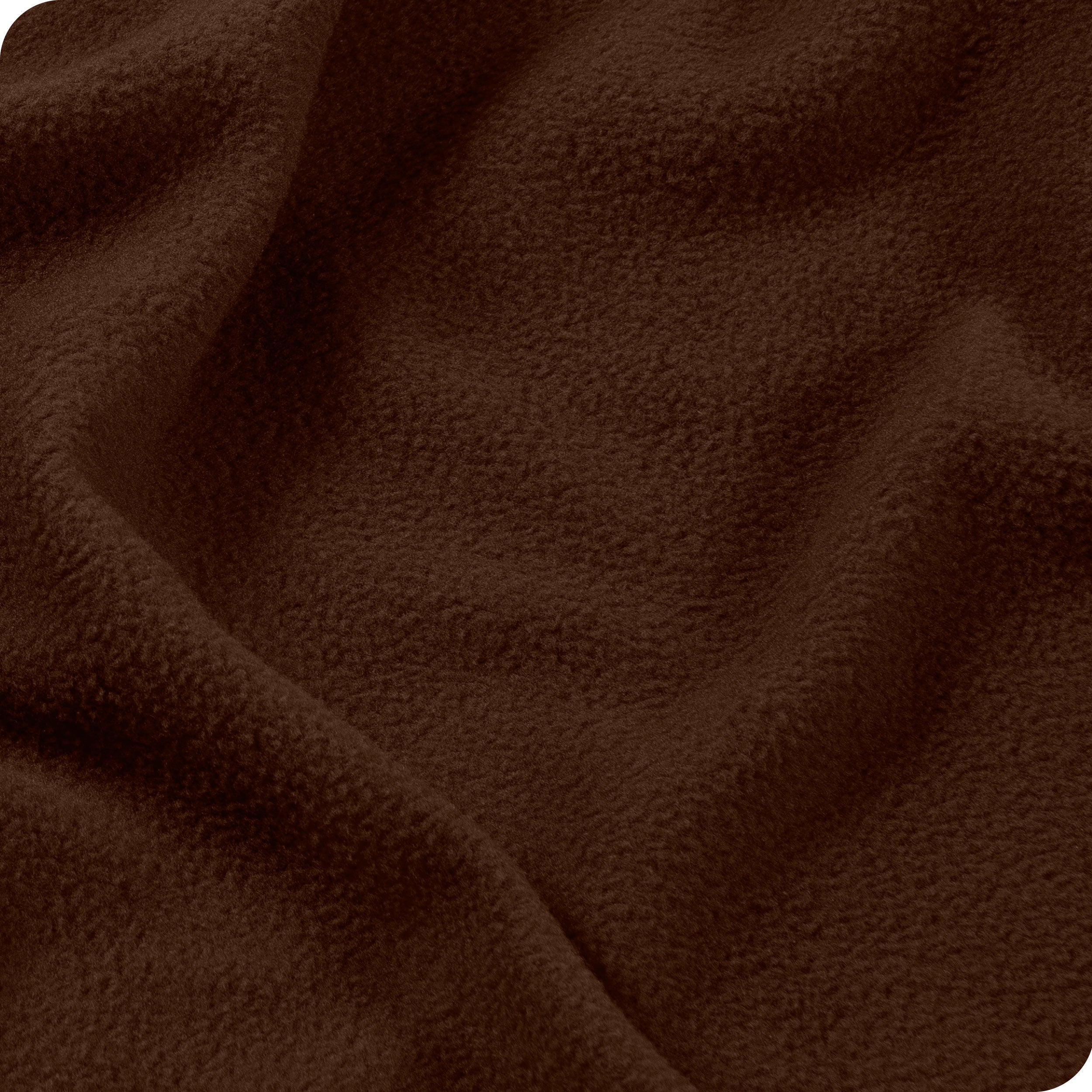 Close-up of polar fleece sheet set fabric