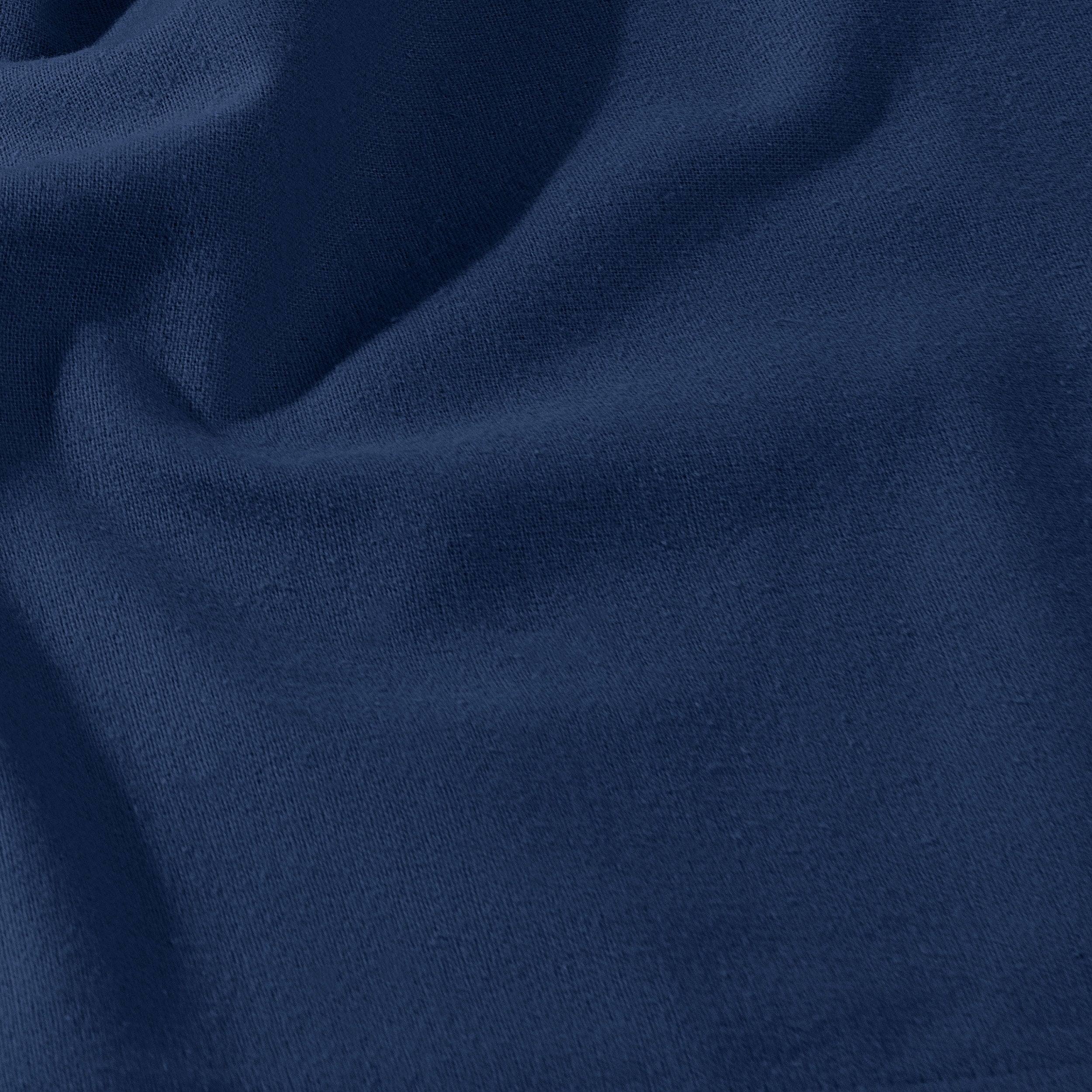 Close up of a flannel fitted sheet