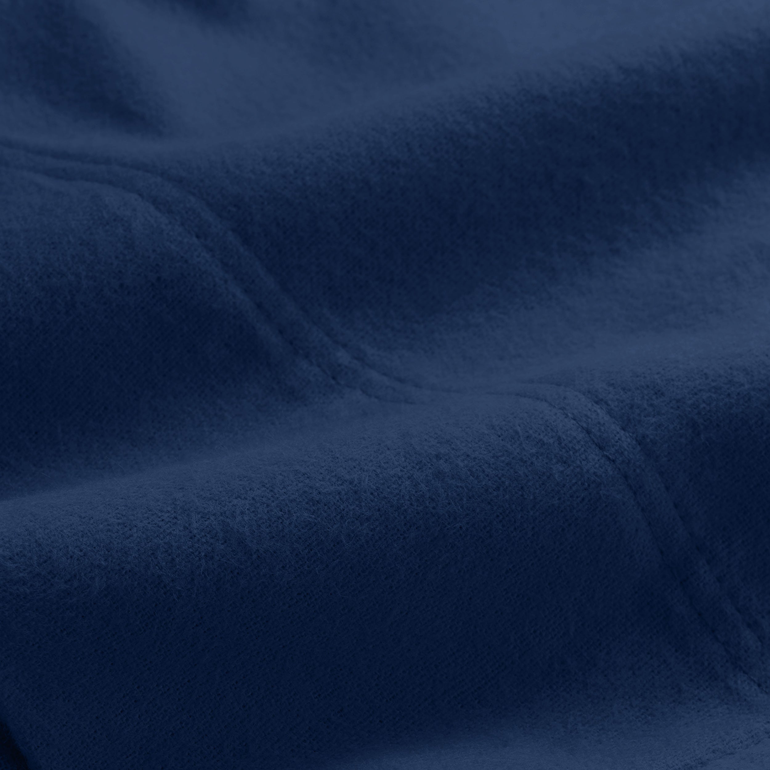 Close-up of a flannel sheet with soft texture