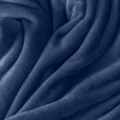 Close up of the soft textured microplush blanket