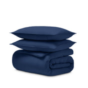 Jersey duvet set on a white background