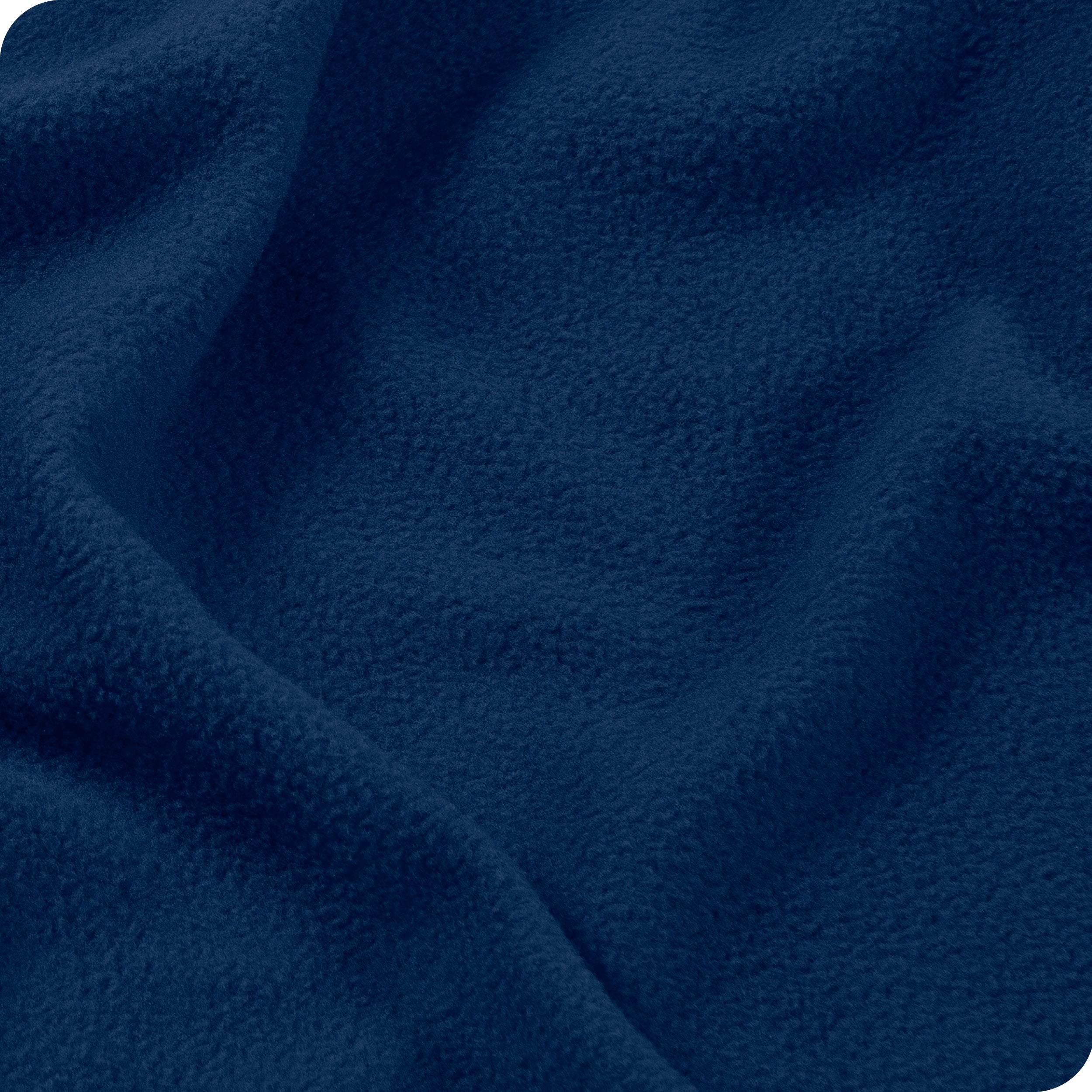 Close-up of polar fleece sheet set fabric
