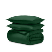 Jersey duvet set on a white background