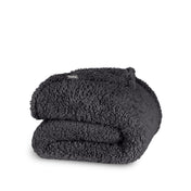 Double sided sherpa blanket folded