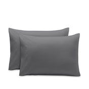 2 pillowcases on pillows