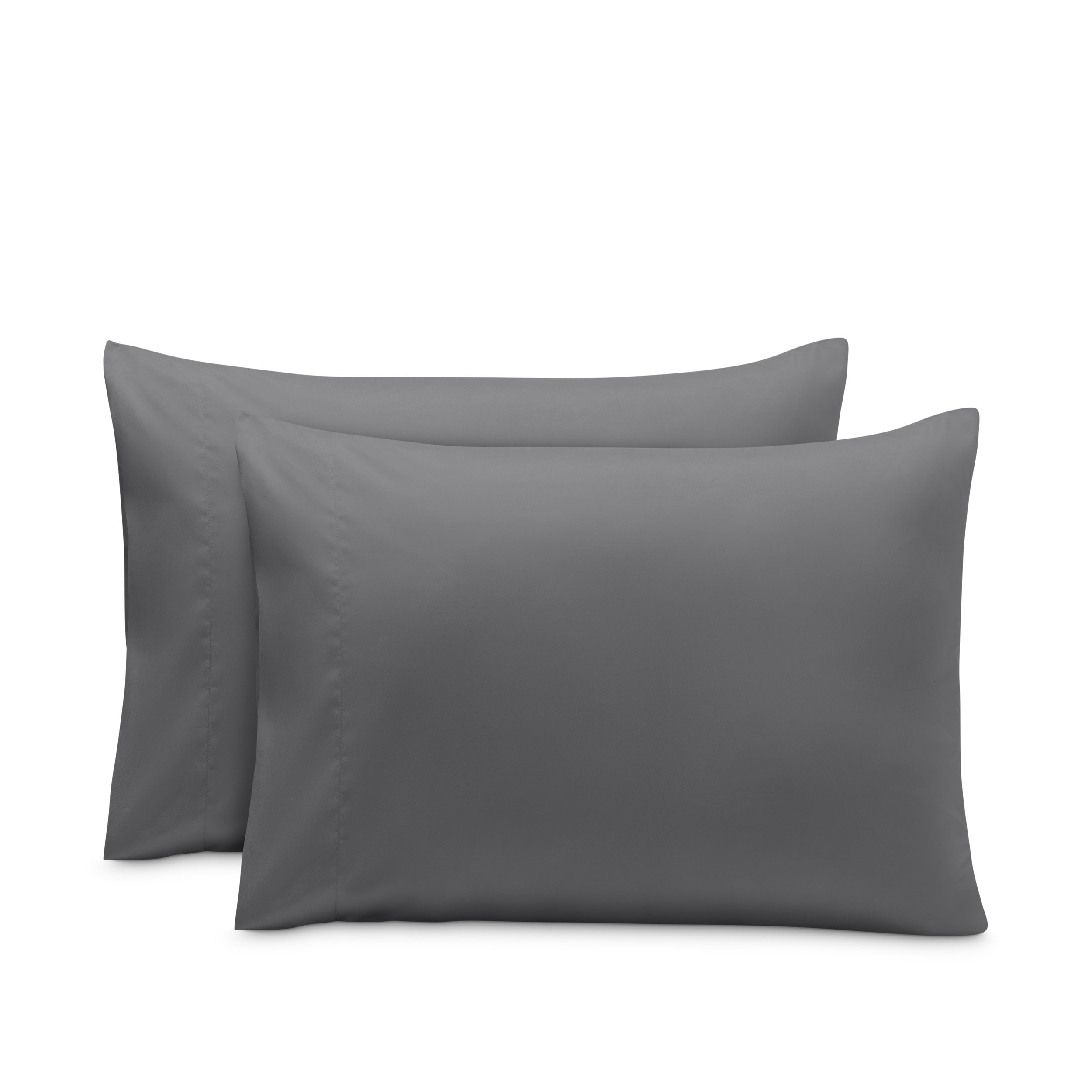 2 pillowcases on pillows