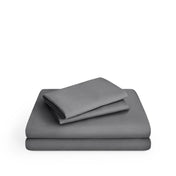Microfiber stretch sheet set folded