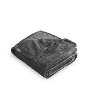 Microplush blanket folded neatly