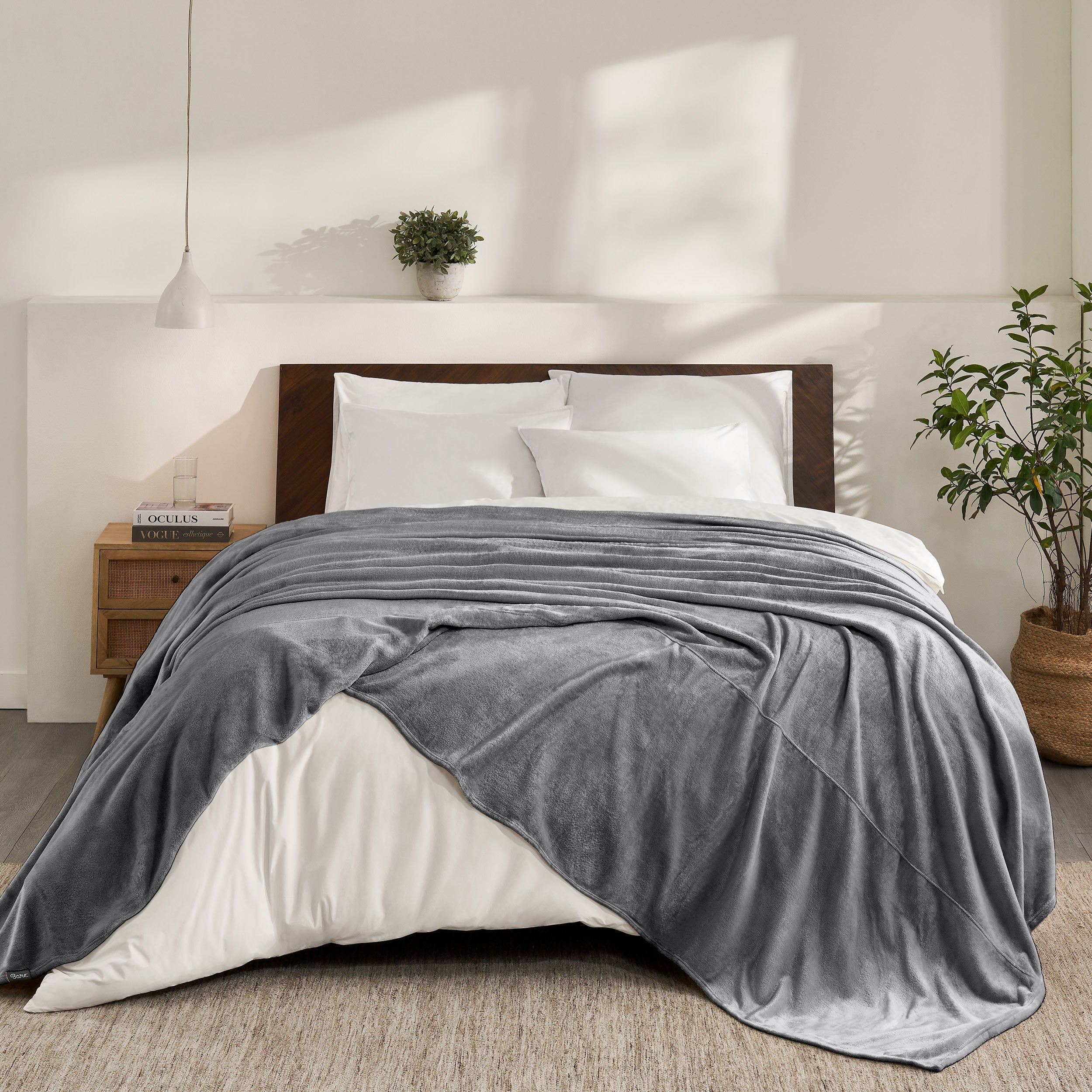 Giant microplush blanket