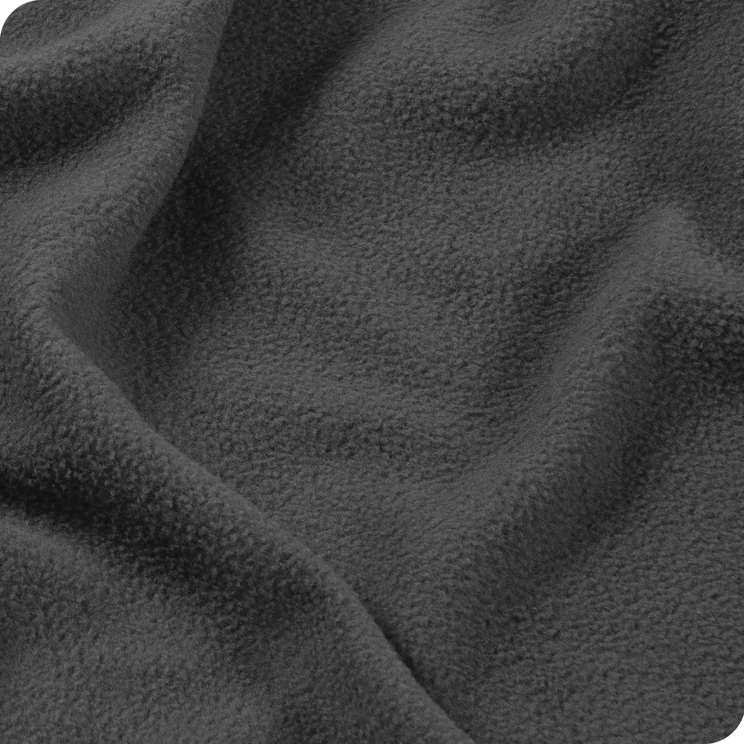 Close-up of polar fleece sheet set fabric
