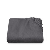 A mattress protector folded