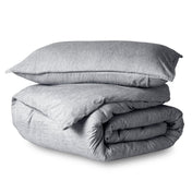 Microfiber Duvet Cover & Sham Set - Heather - Bare Home