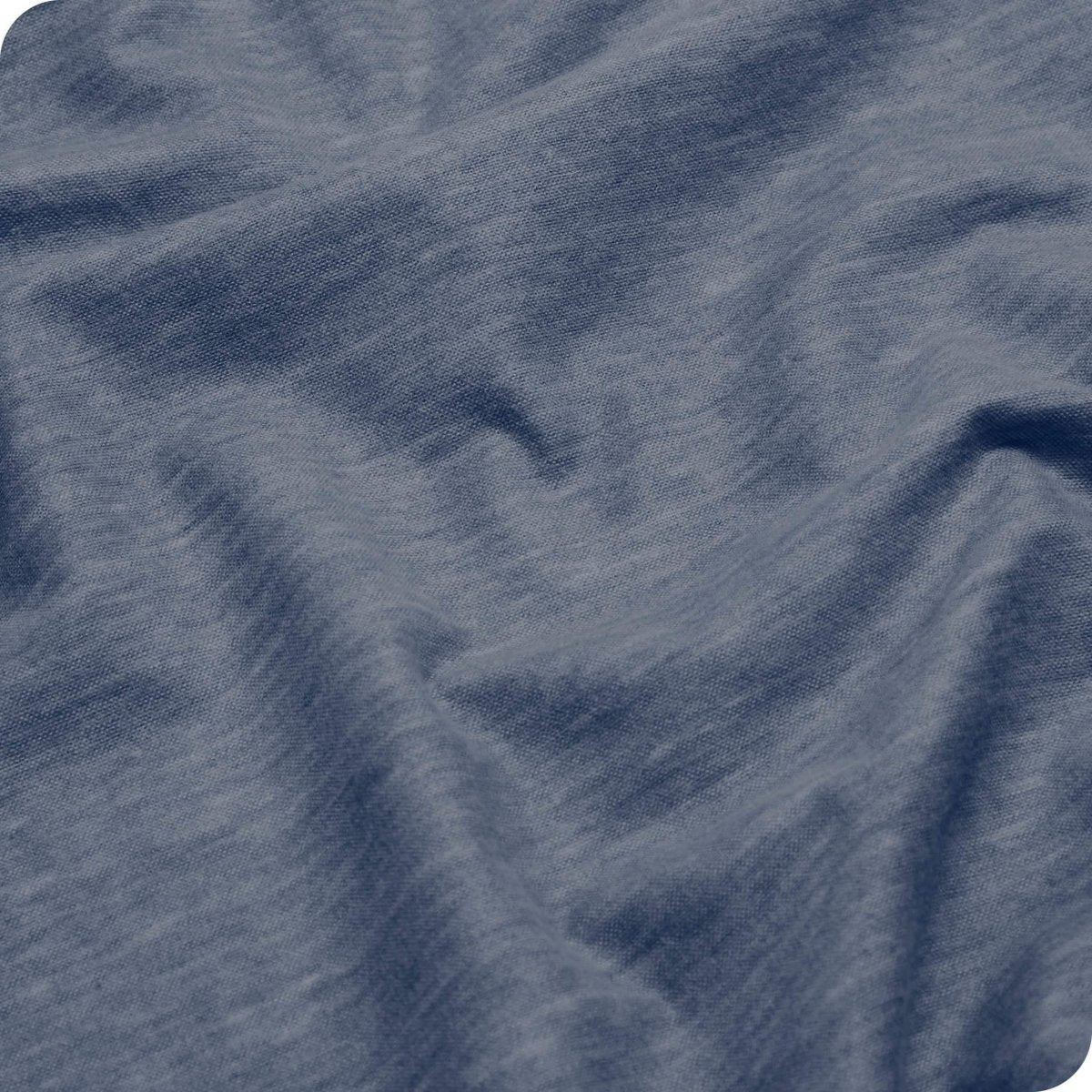 Close up of the flannel duvet cover fabric