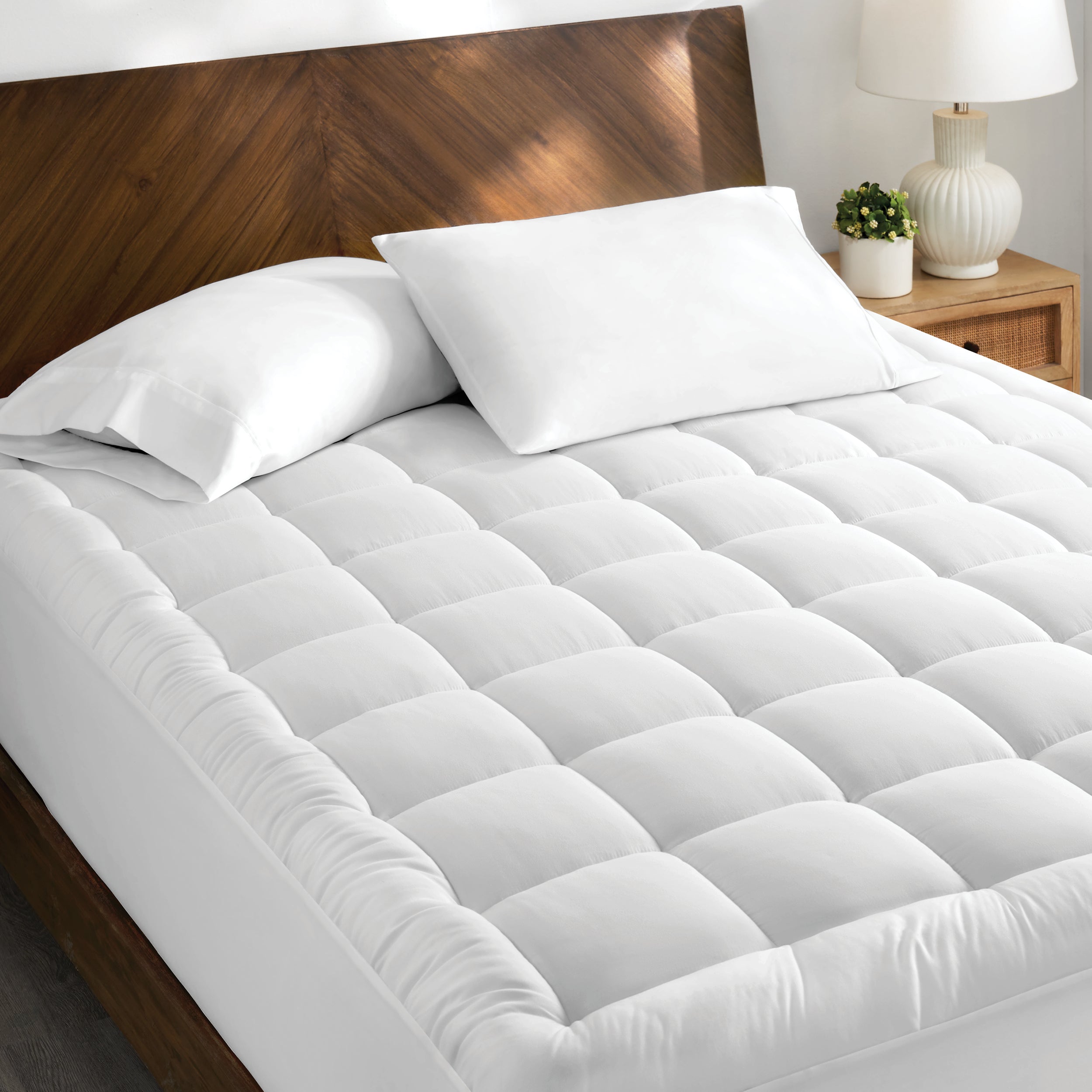 Images Extended Content Cotton Top Mattress Pad3