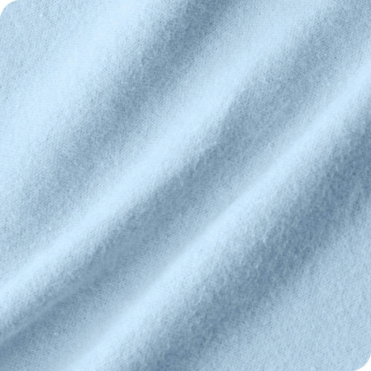 Close up of a flannel receiving blanket