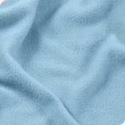 Close-up of polar fleece sheet set fabric