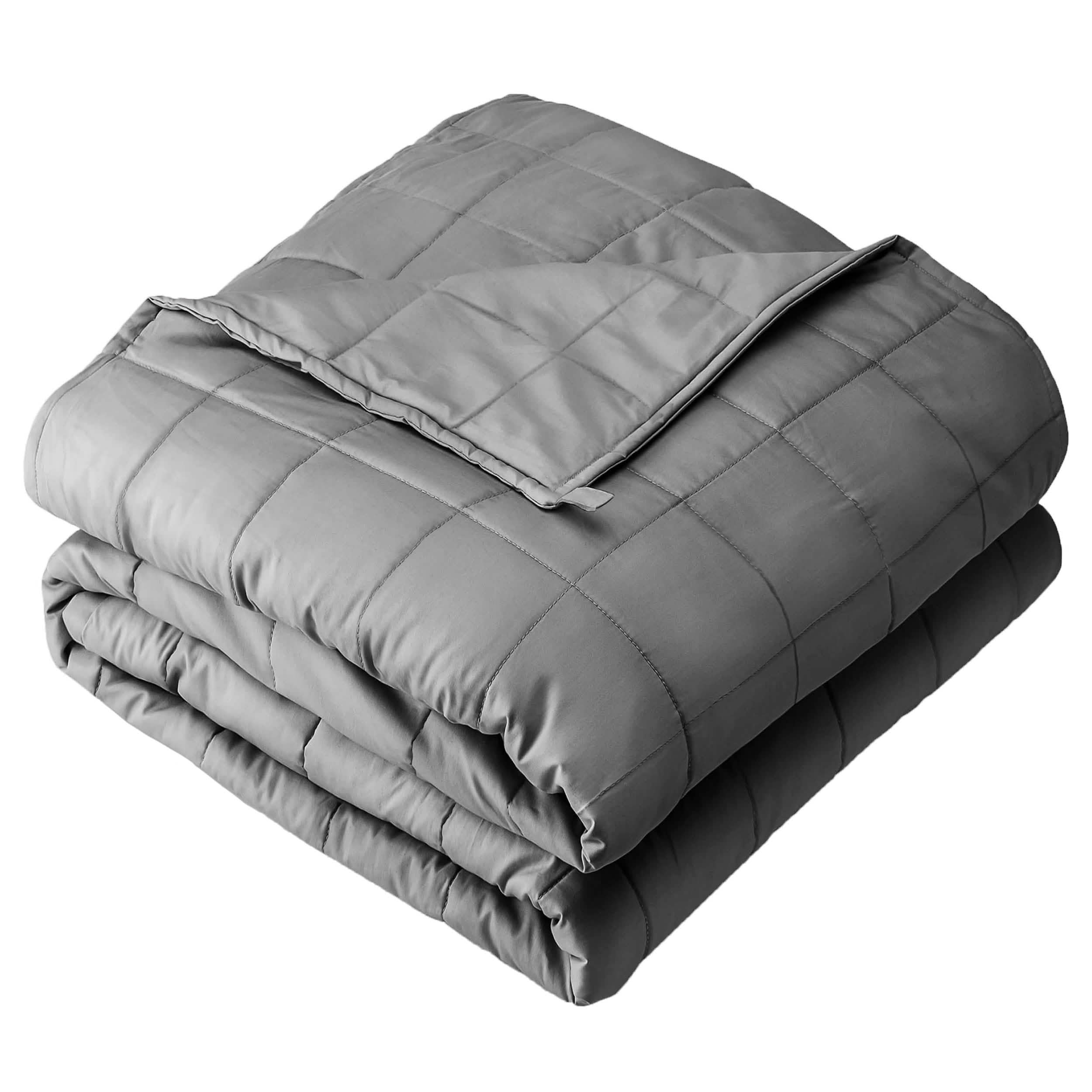 Quility 12lb fashion Weighted Blanket w/ Duvet