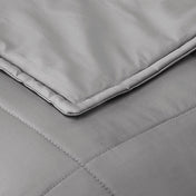 Close-up of a cotton weighted blanket