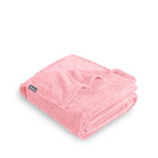 Microplush blanket folded neatly