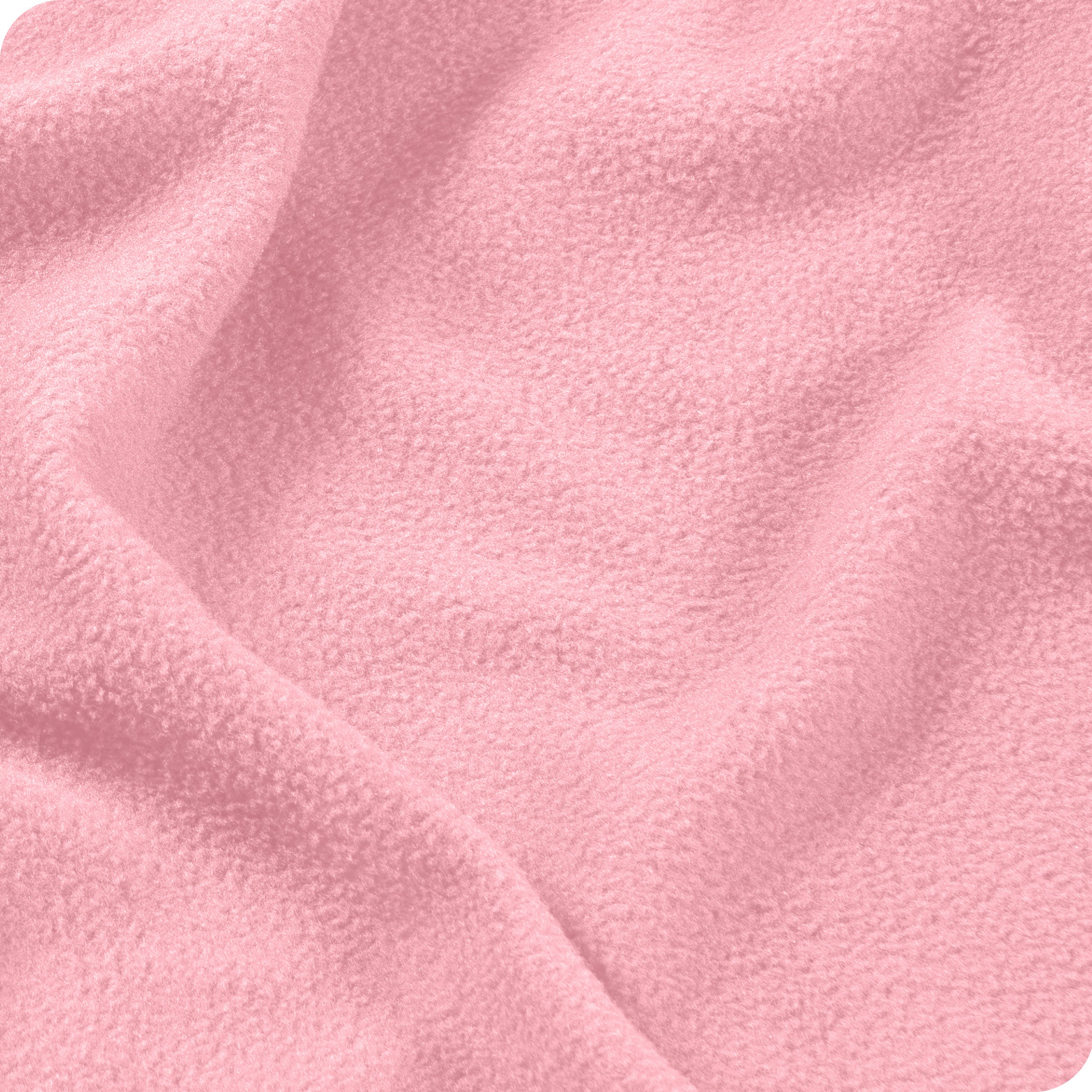 Close-up of polar fleece sheet set fabric