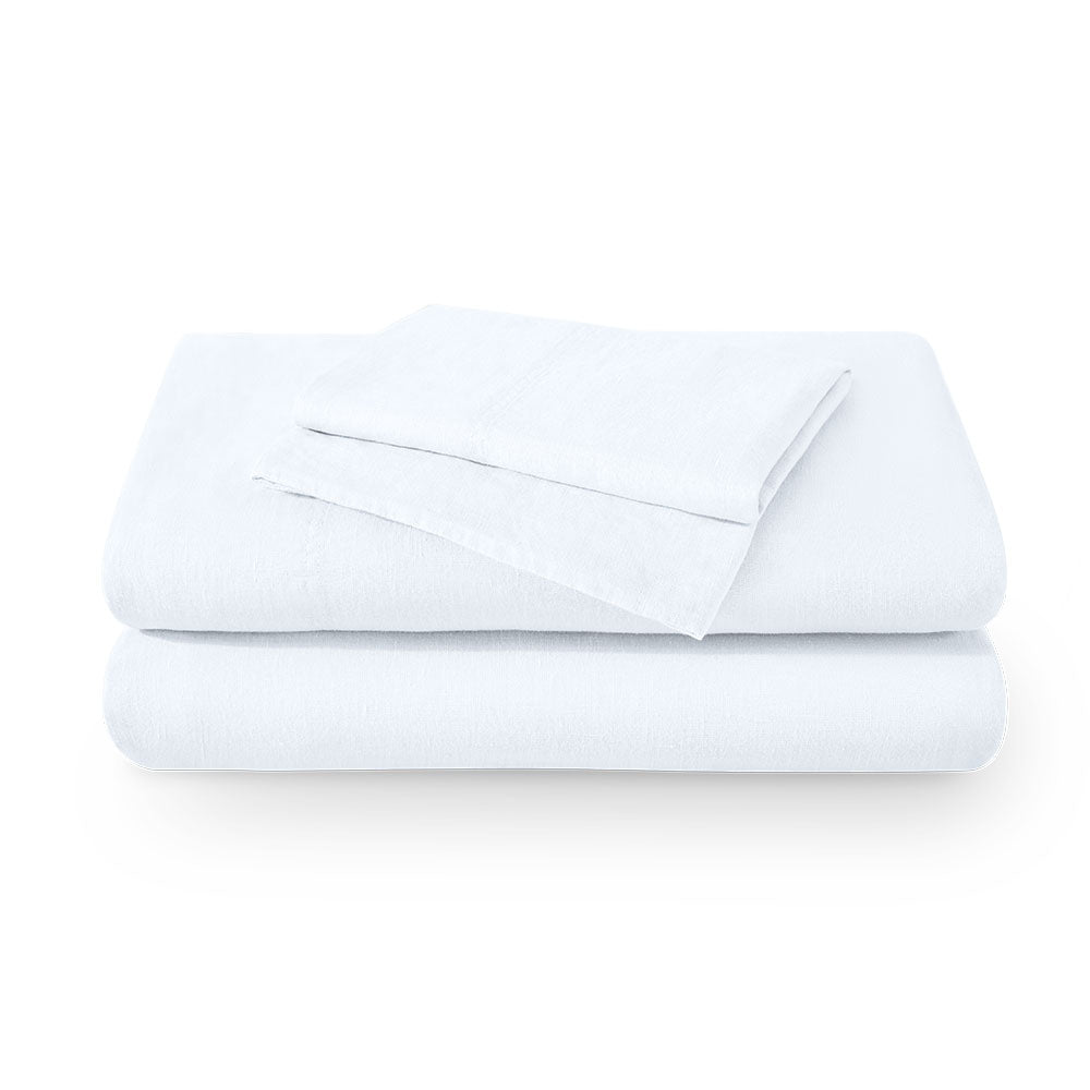 Linen Sheet Set - Edge - Bare Home