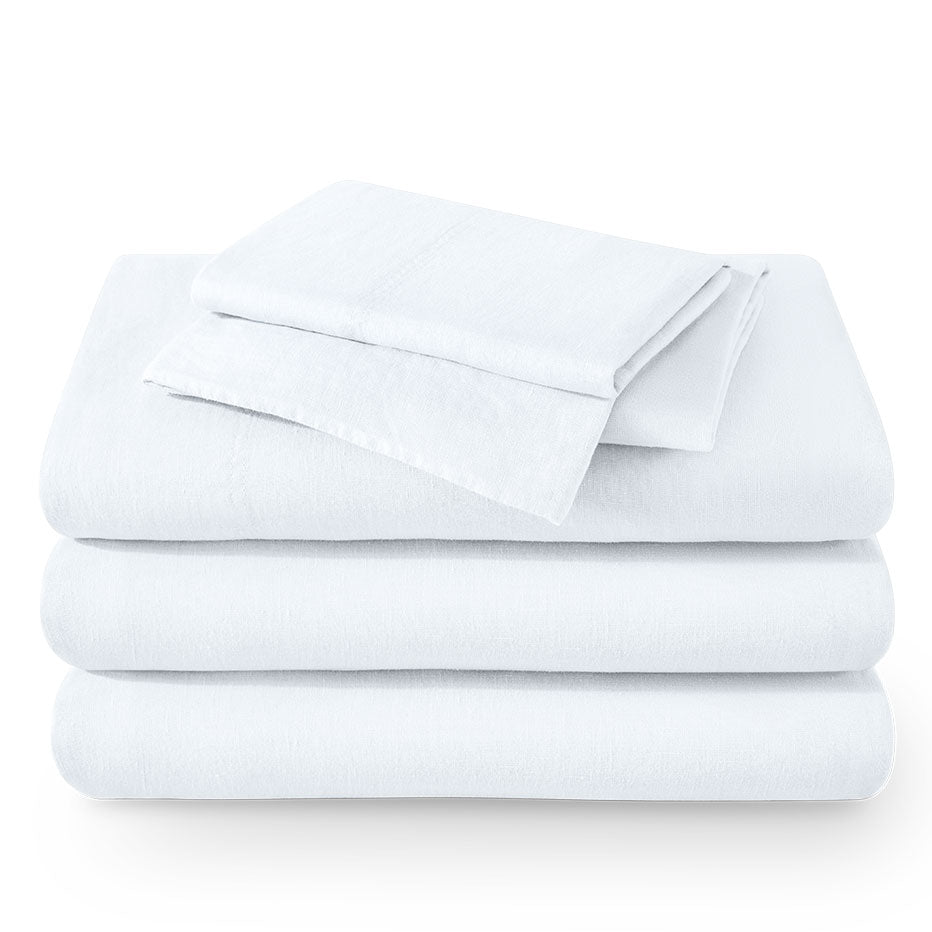 Linen Sheet Set - Edge - Bare Home
