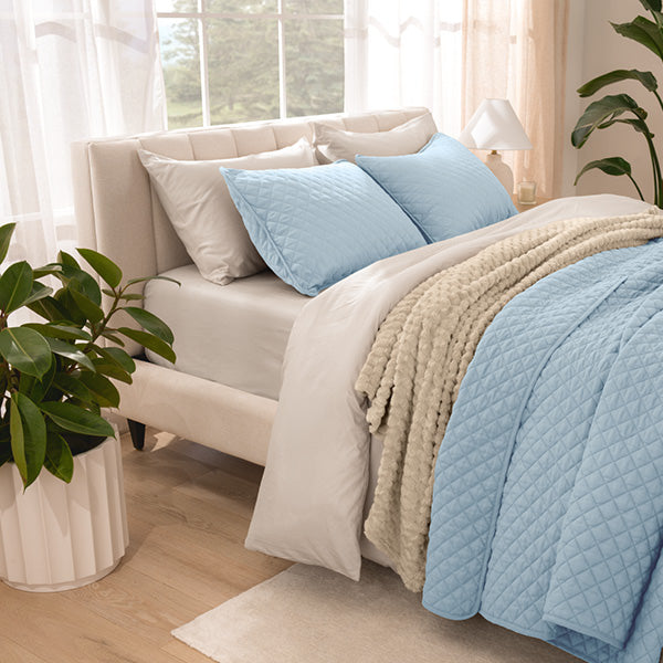 Microfiber Quilt Set