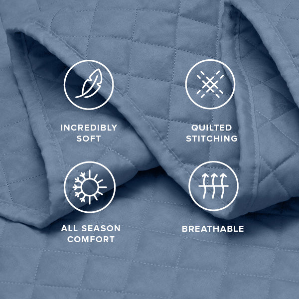 Microfiber Quilt Set