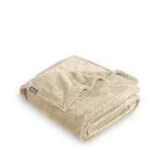 Microplush blanket folded neatly