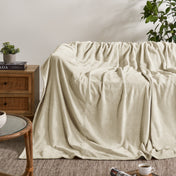 Giant microplush blanket