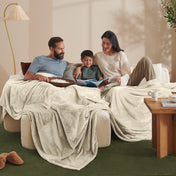 Giant microplush blanket