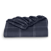 Microfiber fitted sheet prints