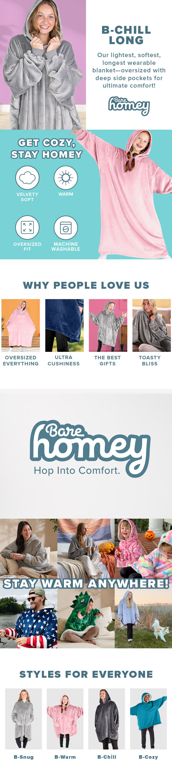 Bare Homey Wearable B Chill Long EBC