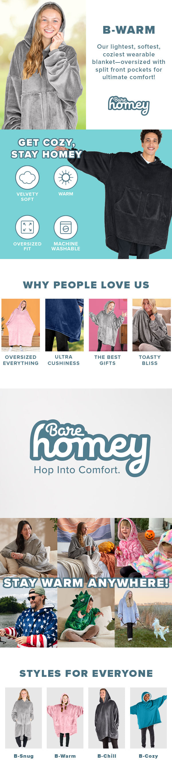 Bare Homey B Warm Wearable EBC