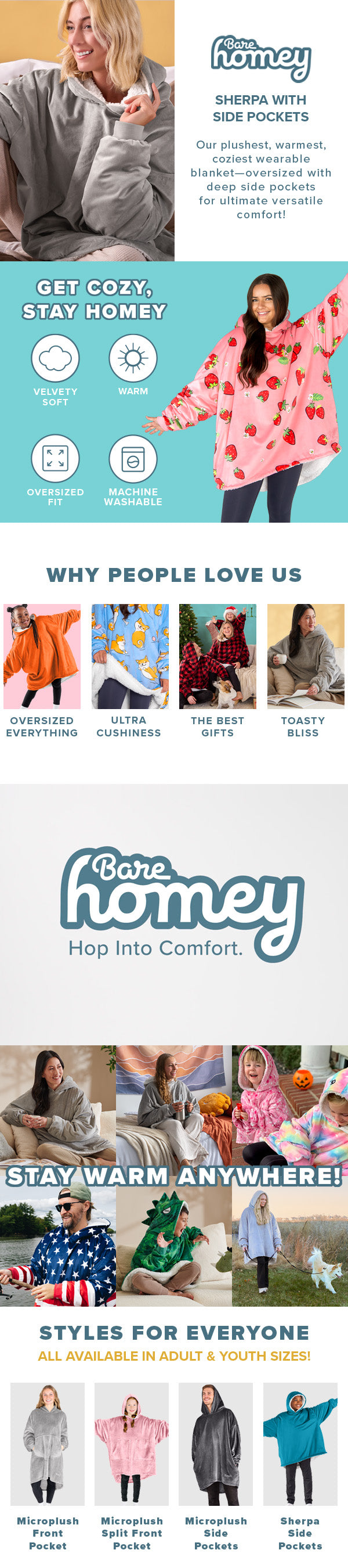 Bare Home Wearable B Cozy EBC