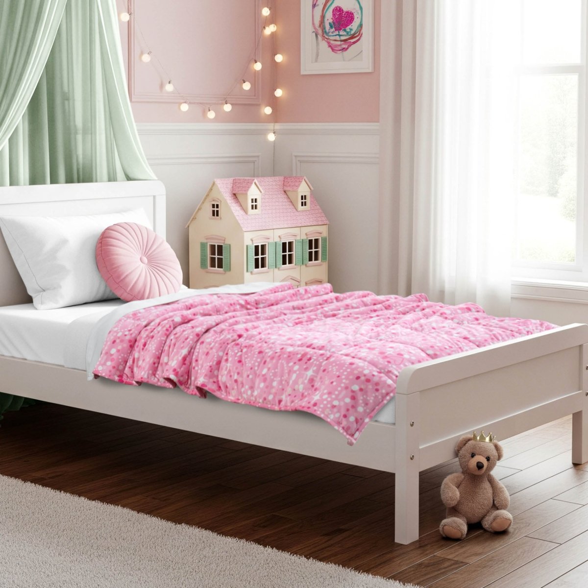 Minky Fleece Weighted Blanket