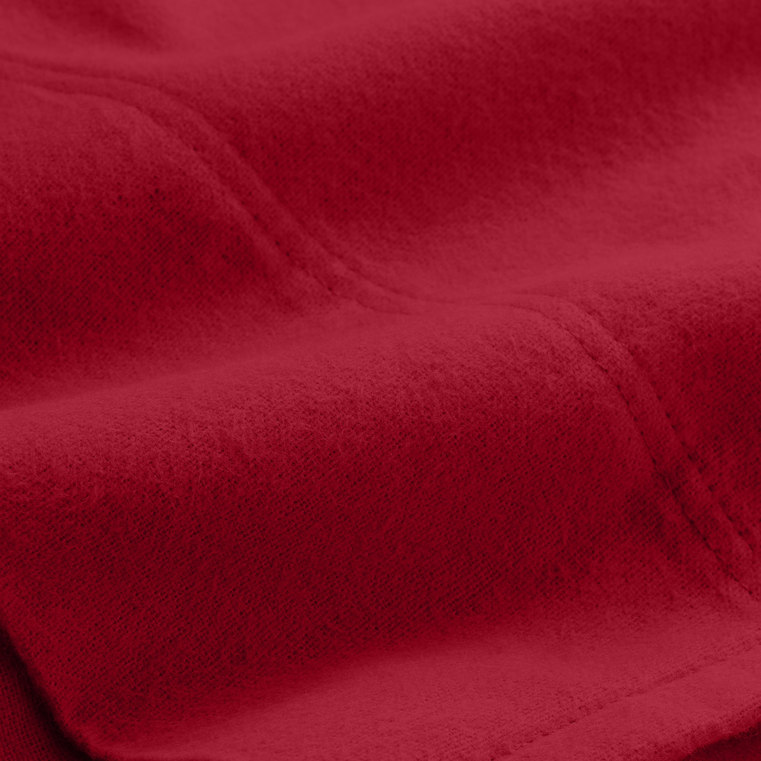 Close-up of a flannel sheet with soft texture