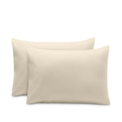 2 pillowcases on pillows