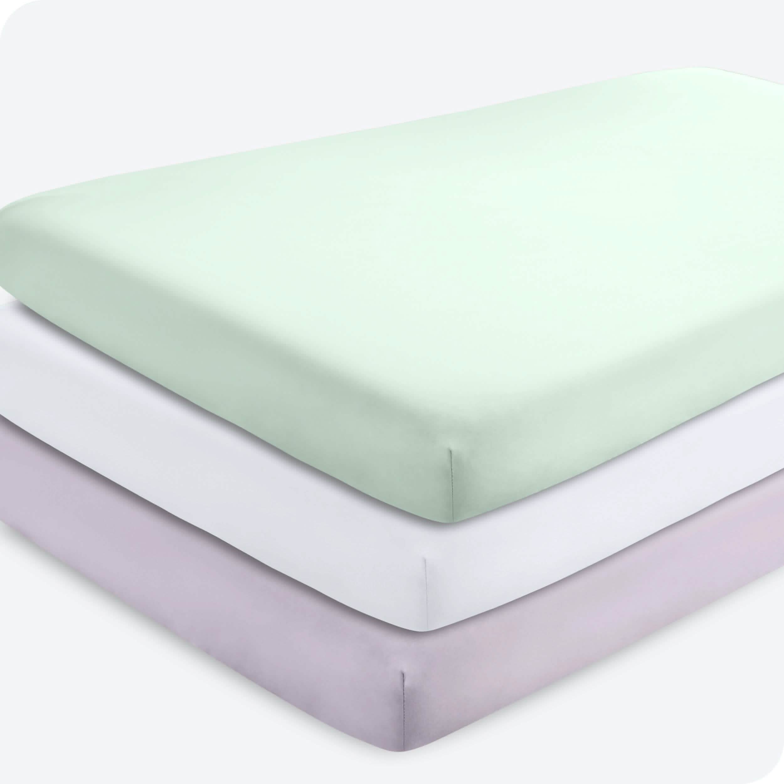 Crib fitted sheet
