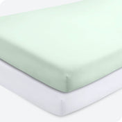 Crib fitted sheet