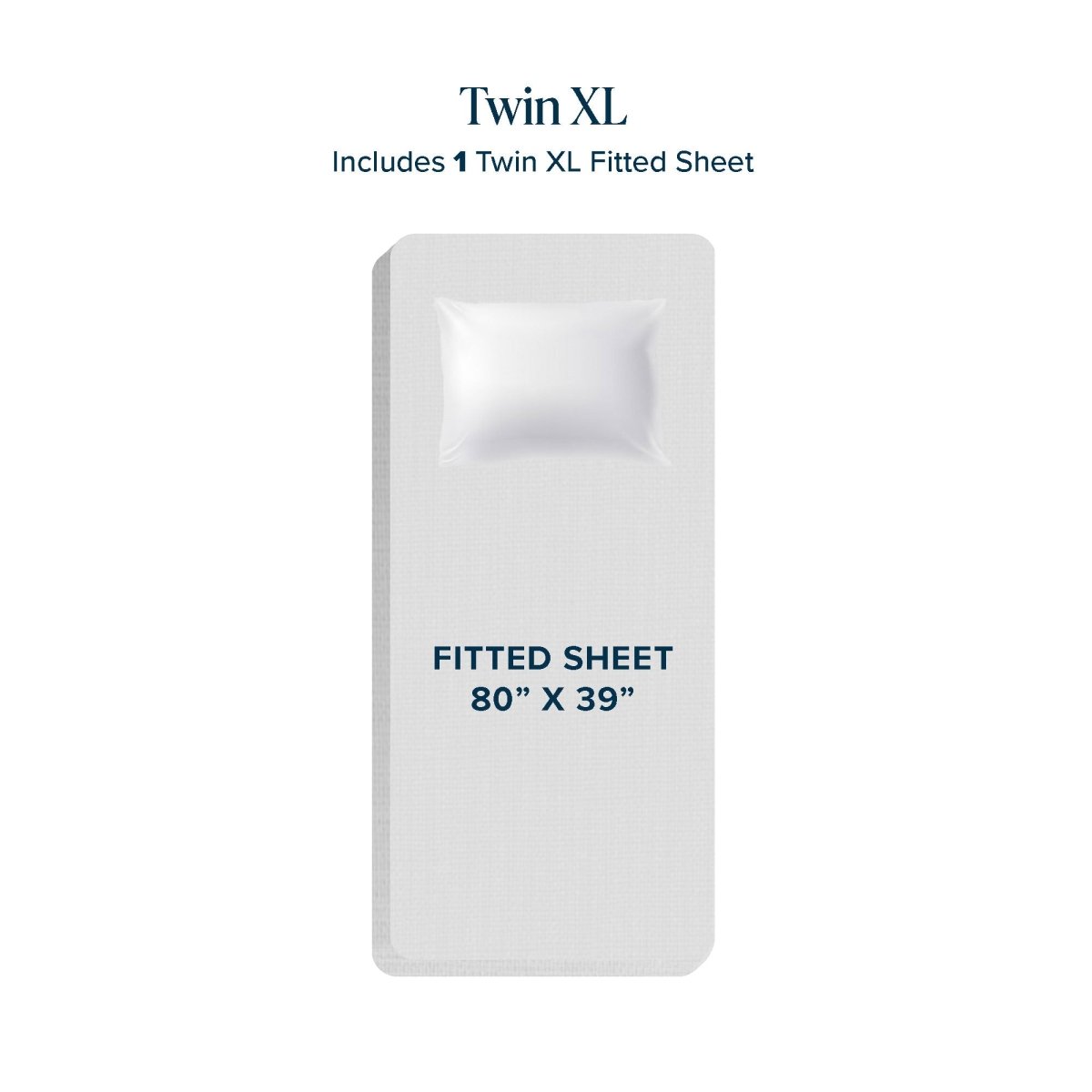 Twin XL fitted sheet